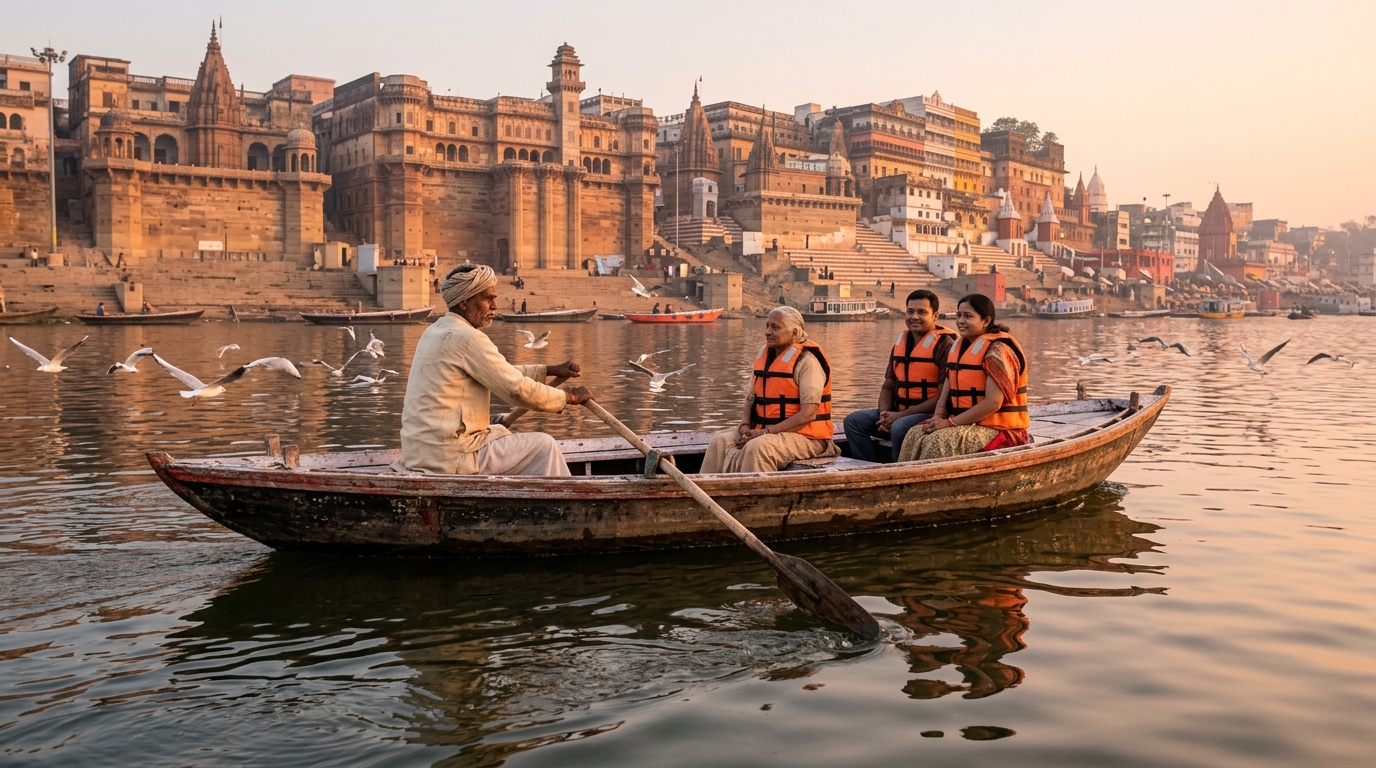 Private Traditional Hand Rowboat